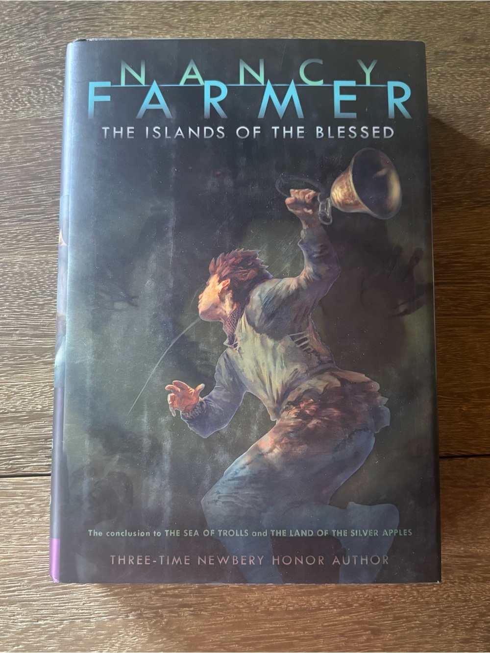 The Islands of the Blessed (Sea of Trolls Book 3) by Nancy Farmer Hardcover